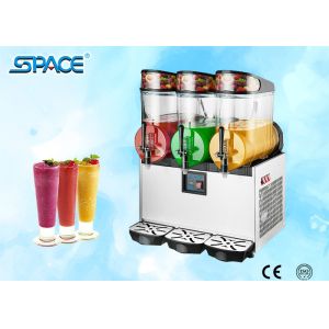 China Commercial Grade Slush Machine , Frozen Drink Maker Machine 3x12L Output wholesale