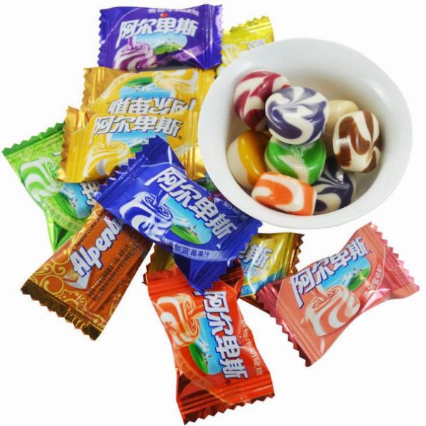 Servo Driving PLC Control Hard Candy Production Line Machines Industry Candy Making Lines