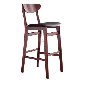 China Home Furniture Bar Stool Wooden Bar High Chair wholesale