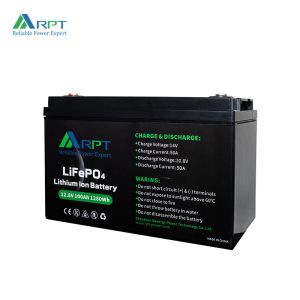 China 1280Wh Lithium Ion Rv Battery RPT 12V 100Ah LiFePO4 Battery wholesale