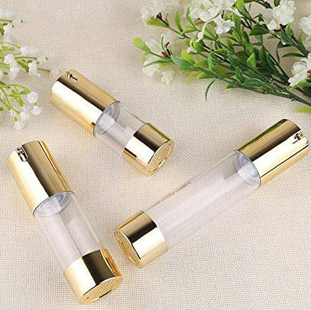 Cream Foundation Pump Bottle Airless Dispenser Bottles 15ml 30ml 50ml