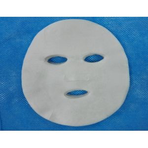 China Safe 100% Aloe Fiber Facial Mask Sheet 30gsm - 90gsm Breathable wholesale