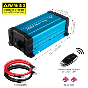 China 12v dc ac 220v pure sine wave inverter 1000W wholesale