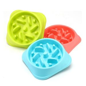 China Non Skid Slow Feeder Dog Bowl , Slow Eating Cat Bowl Anti - Tumble Size 20 * 4.7cm on sale