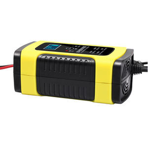 China LED Screen Fully Automatic Battery Charger  12V 6A Temperatures Control on sale