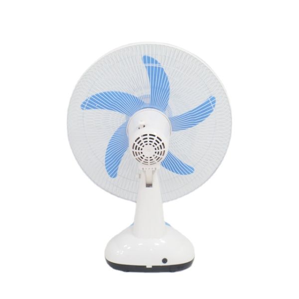 12inch 12V Portable Rechargeable Table Fan With LED Light And Batteries