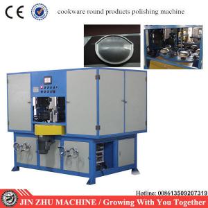 China Rotary Table Polishing Machine , Rotary Buffing Machine For Utensil Outside wholesale