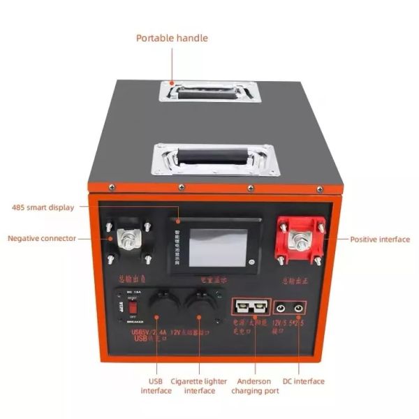 OEM ODM Lithium 12V 200Ah Deep Cycle Battery Lifepo4 Rechargeable For RV