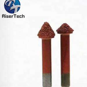 China 6-20mm Shank PCD Marble Granite Router Bit With 15°-120° Cutting Edge Angle wholesale