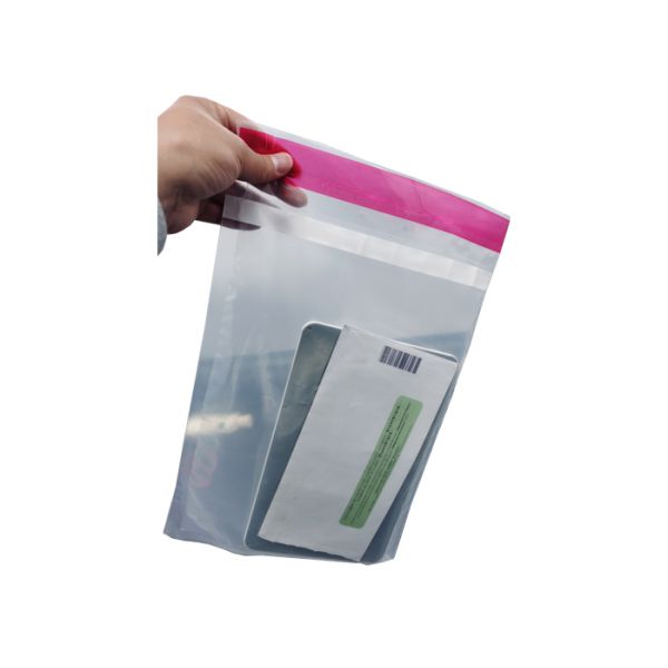 Self Adhesive Protective Packaging Gravure Printing Tamper Evident Security Bags