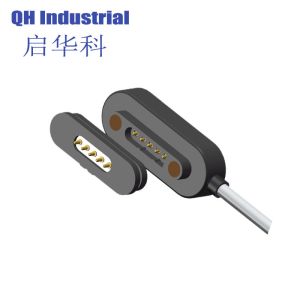China 5Pin Male Female Home Application Device with Switch Smart  Device Magnetic USB Cable Charging Power Connector on sale