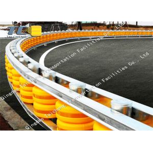 Traffic Safety Roller Crash Barrier Rolling Barrier Environmental Friendly