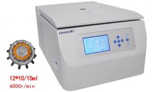 China 6000r/Min AC Motor Blood Bank Refrigerated Centrifuge Low Speed 58db on sale