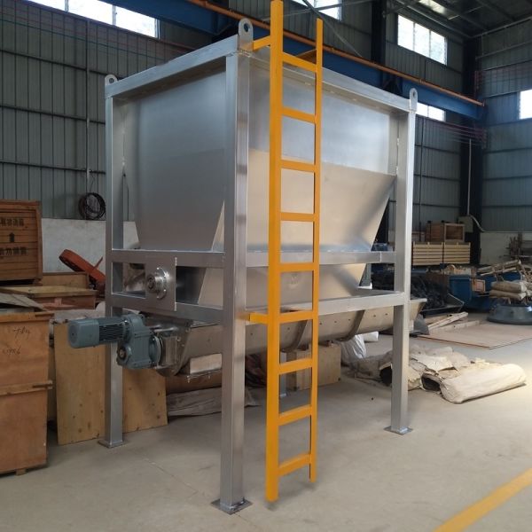 OEM Custom Hopper Horizontal Powder Screw Mixer