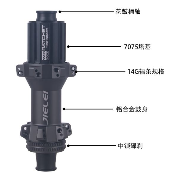 JIELEI Wheelset Detail 5