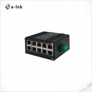China Mini Industrial Gigabit Ethernet Switch 10 Port 10/100/1000T Compact on sale