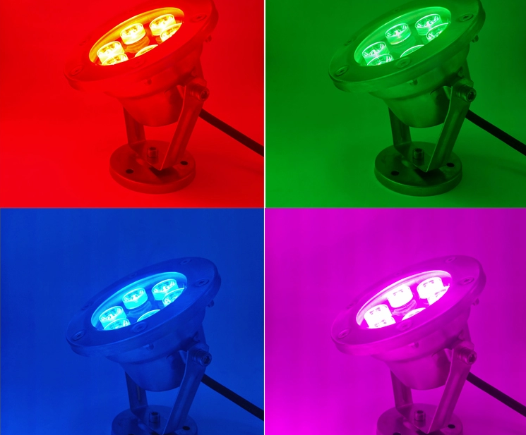 Garden 7000K 24V 6W IP68 Water Fountain Led Lights