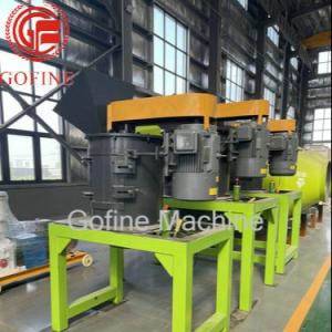 China Chain Type Fertilizer Crusher Machine 60mm Feed Horizontal Cage Mill on sale