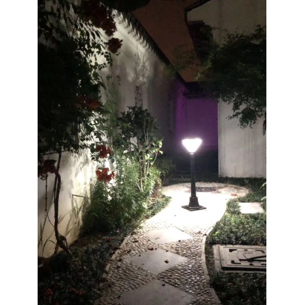 3W Landscape Solar Powered Garden Park Light with Pole