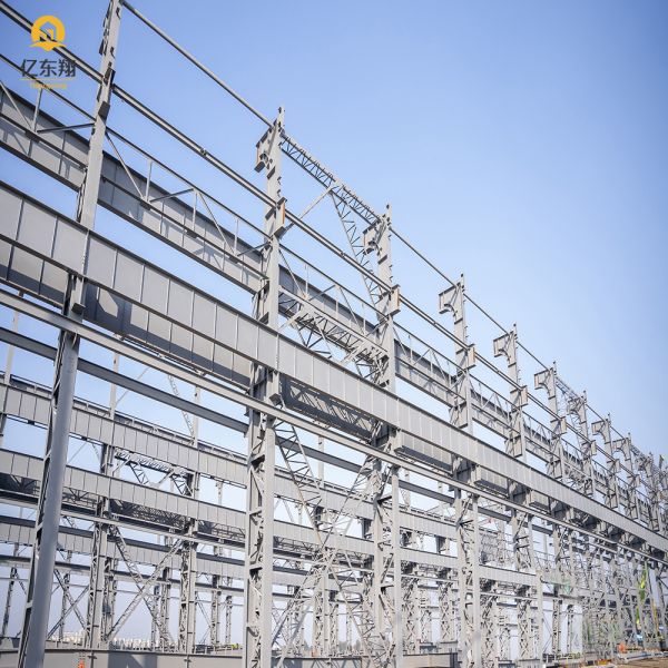 Prefab Steel Portal Frame Warehouse Industrial Building Q355B Q235B