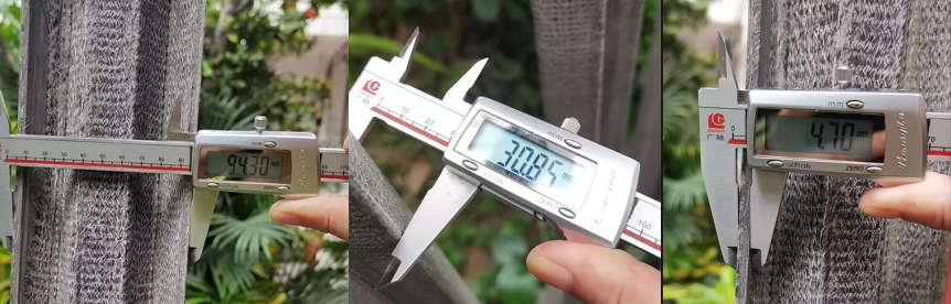 High Strength FRP Anti-Corrosion Fence - Weaterproof Rust-Free Low Maintenance for Garden, Farm, Park, Resisdence