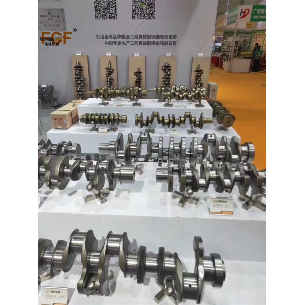 S6D108 Diesel Engine Crankshaft 6222-31-1110 For Excavator Forged Steel Material