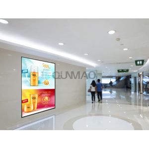 Standing Indoor Advertising LCD Display Screen with High Quality Bank Digital