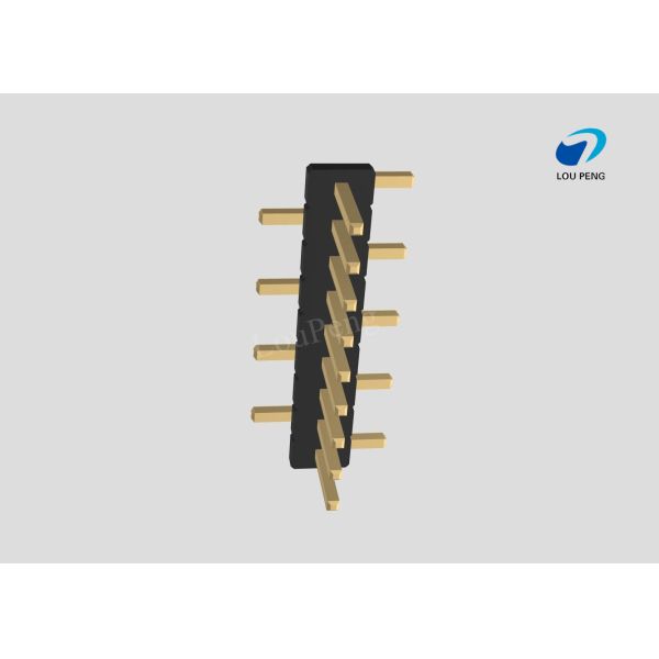 China Pin Header 1x09pin 1.27mm pitch vertical SMD pin1Left wholesale