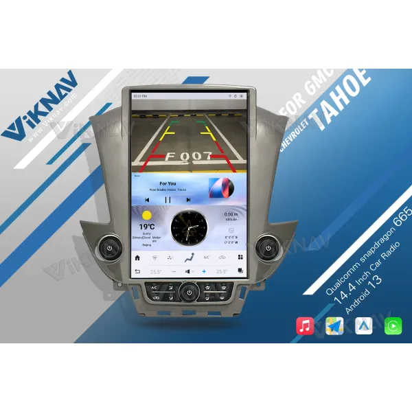VIKNAV for Chevrolet Suburban Tahoe GMC Yukon 2014-2020 Car Audio Stereo Upgrade ODM