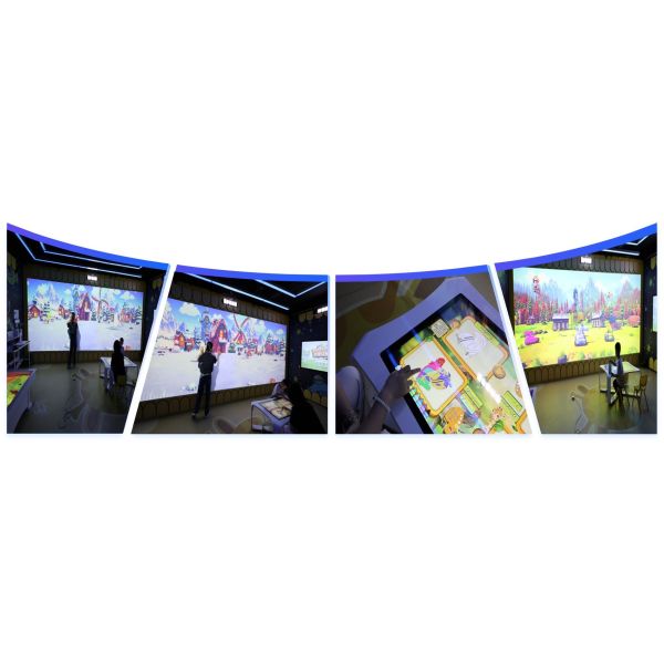 3D Visualization Interactive Digital Painting Multi Sensory Interactive Projector Games