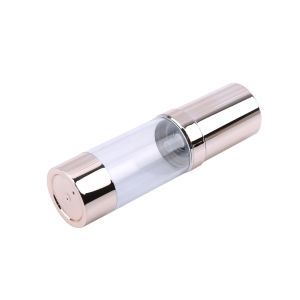Empty Transparent Airless Serum Pump Bottles Refillable And Reusable
