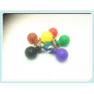 China Silicone Bulb Ecg Chest Electrodes , Adult Reusable ECG Suction Electrodes wholesale