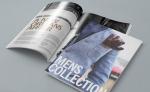 High quality fashion advertising 128gsm art paper glossy catalogue brochure