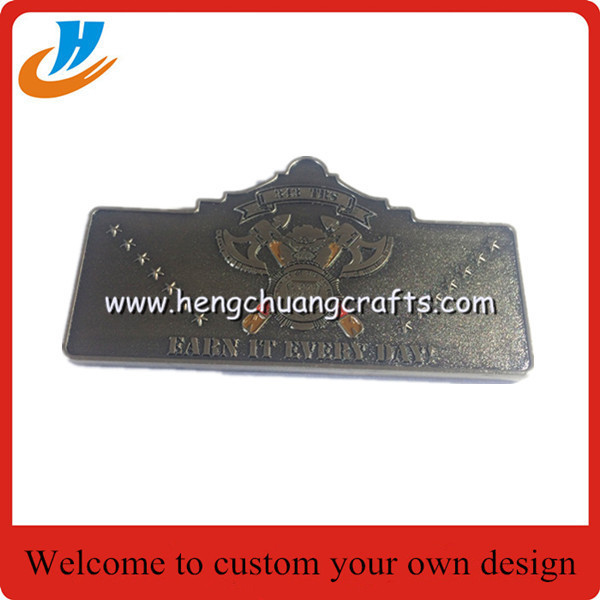 Dog tag medal coins/soft enamel process metal challenge coin high quality custom