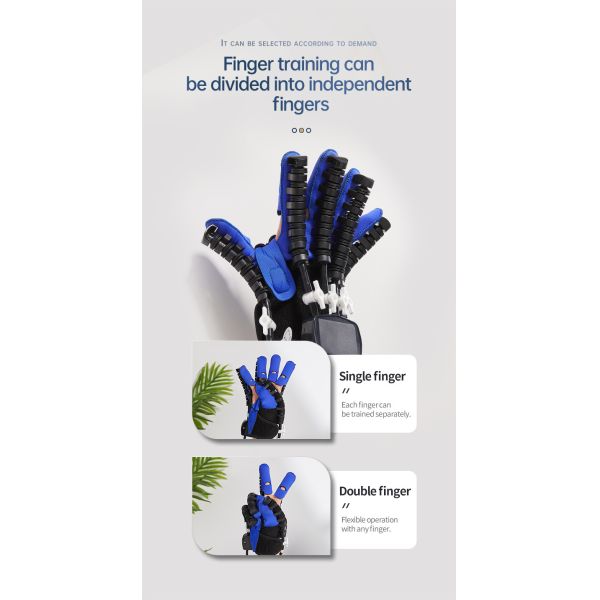 Portable Robotic Hand Rehabilitation Device in use