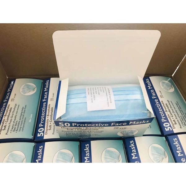 Anti Dust 3 Ply Non Woven Earloop Face Mask