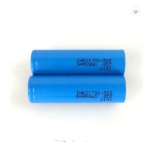 China INR21700 Cell 50E 21700 3.7V 5000mah Rechargeable Lithium Ion Battery on sale
