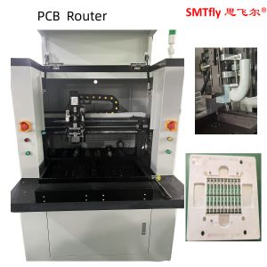 Customized Adjustable Bit Break Control 330mm PCB Router Machine