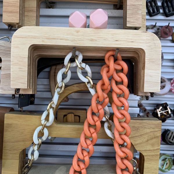 Peal Chain Tassel Fringe Spike Pendant Hangings Ornaments Decoration Resin Plastic Metal