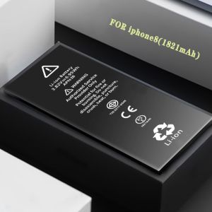Pure Cobalt Iphone Lithium Polymer Battery Customized Black 1821mA
