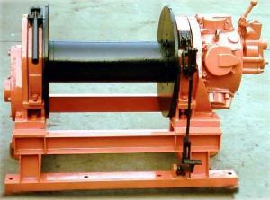 China Durable Diesel Engine Winch Conveying Hoisting Machine For Mining on sale