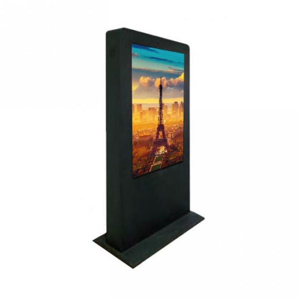 High Brightness 2500Cd/M2 Network Digital Signage Outdoor 46 Inch Floor Standing
