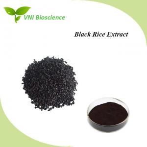 China Antioxidant Plant Herbal Extract Seed Black Rice Extract Powder Halal Certified wholesale