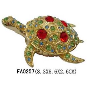 Wholesale Turtle Hinged Trinket Box