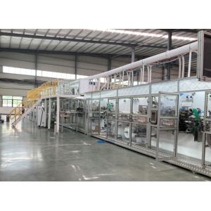 Buy cheap 85% Efficiency 220KW Siemens System PLC 320mm Sanitary Napkin Machine from wholesalers