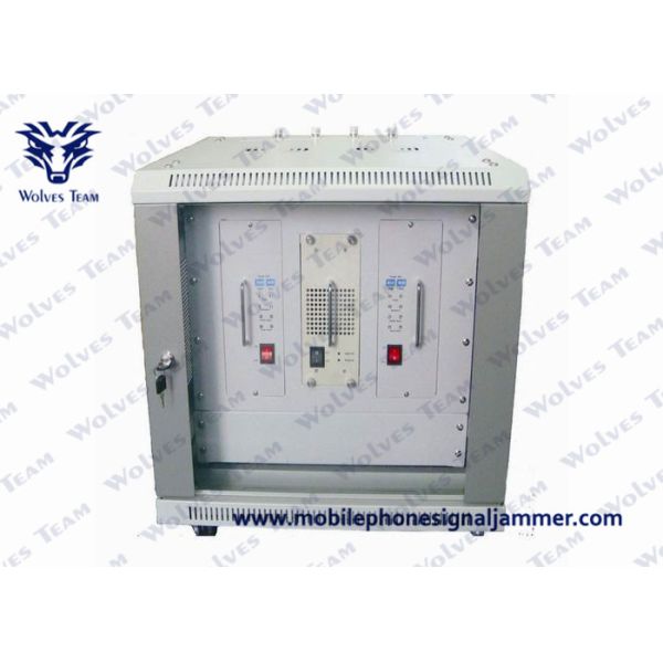 240W Rackmount Mobile Phone Blocking Device Large Jamming Range Up To 500m