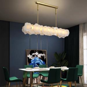 China LED Modern Rectangle Luxury Pendant Light Fixtures 15 - 20m2 wholesale