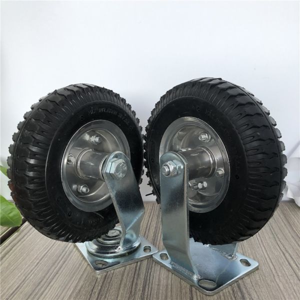 250-4 Rubber Swivel Castor Wheels Furniture Trolley