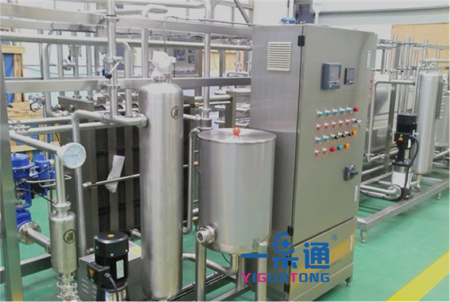 Juice Beverage Wine SS UHT Sterilization Machine SUS304 Milk Sterilizer Machine