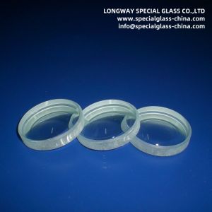 Polished Optical Glass Convex Concave Lenses For Optometry Flipper